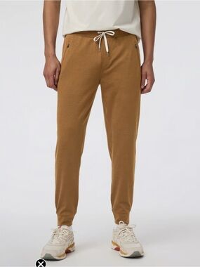 Vuori Ponto Performance Jogger 28” Golden Brown Small